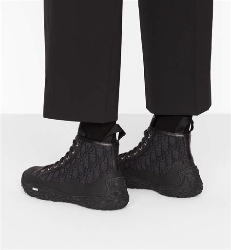 dior jacquard boots|Dior oblique ankle boot.